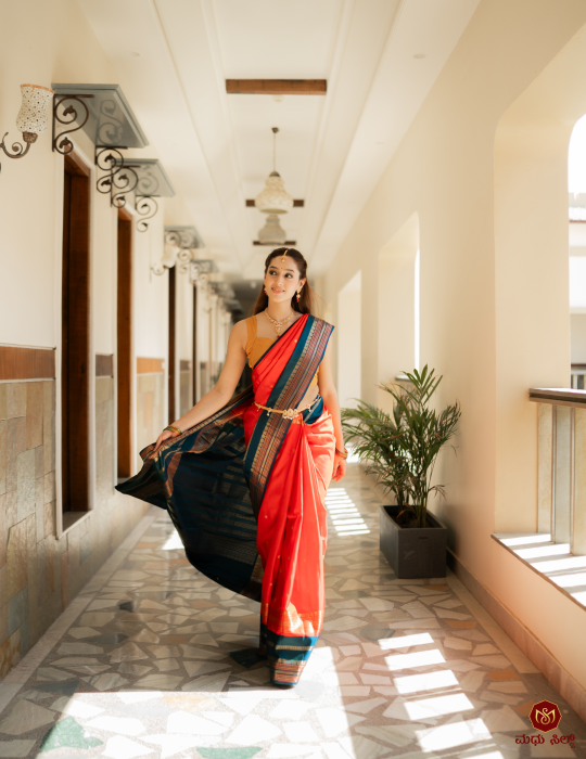 Traditional Vintage Kanjivaram Silk Saree
