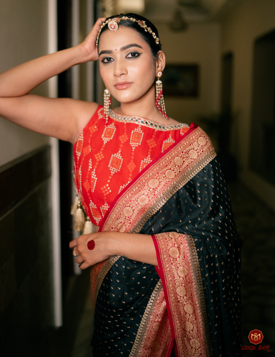 Pure Khaddi Georgette Saree