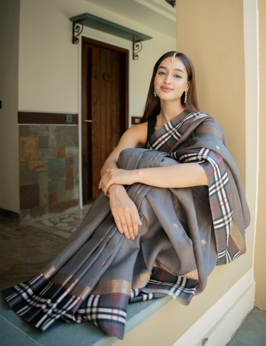 Pure Tussar Silk Saree